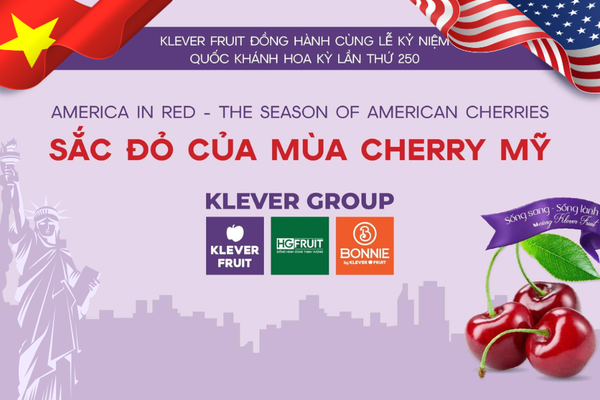 Chủ đề của Klever Fruit tại sự kiện Quốc khánh Hoa Kỳ năm nay