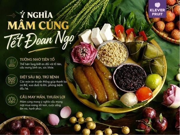 Mâm cúng Tết Đoan Ngọ gồm những gì? Gợi ý chuẩn phong tục Việt
