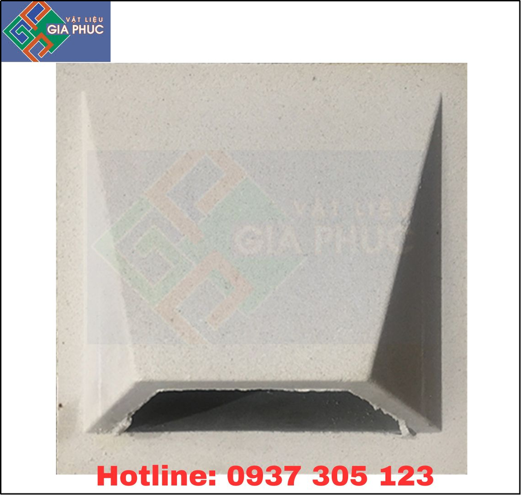 GẠCH THÔNG GIÓ, CHẮN MƯA T006 MÀU TRẮNG