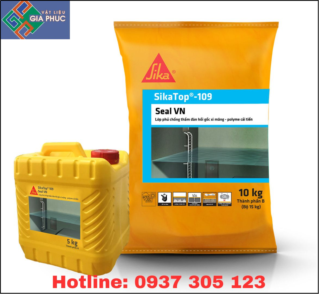 SIKATOP®-109 SEAL VN - VỮA CHỐNG THẤM ĐÀN HỒI
