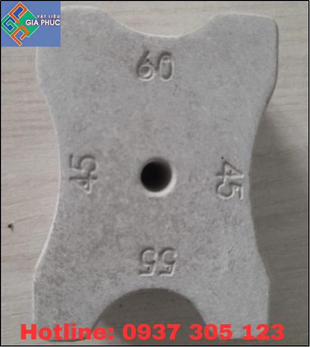 CON KÊ BÊ TÔNG DẦM, ĐÀ, CỘT VÁCH CỤC KÊ BÊ TÔNG ĐA NĂNG DN4 (45 – 55 – 60mm)