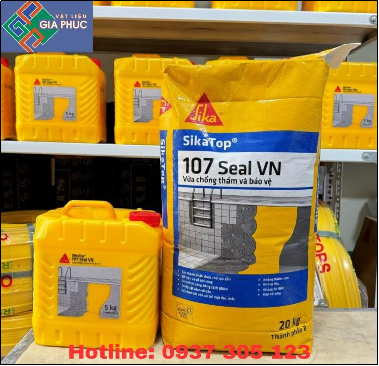 SIKATOP SEAL 107 (25KG/BỘ) - VỮA CHỐNG THẤM VÀ BẢO VỆ