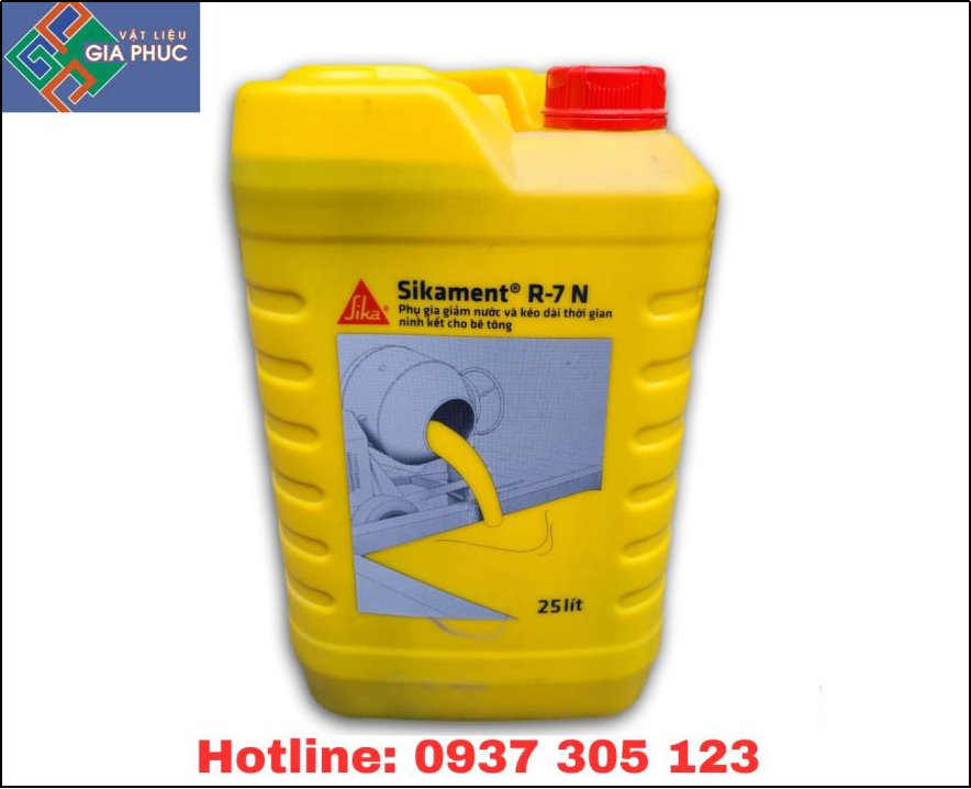 SIKAMENT R7N 25L - PHỤ GIA HÓA DẺO GIẢM NƯỚC BÊ TÔNG