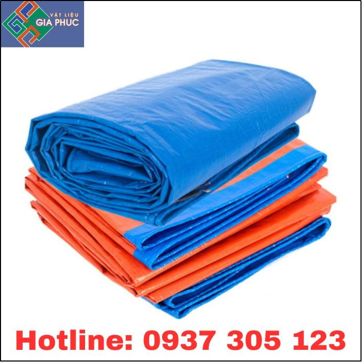 BẠT XANH CAM 6M*50M