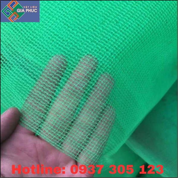 LƯỚI BAO CHE CÔNG TRÌNH KHỔ 3M*50M - MÀU XANH LÁ