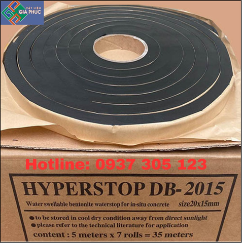 THANH TRƯƠNG NỞ CHỐNG THẤM - HYPERSTOP DB 2015