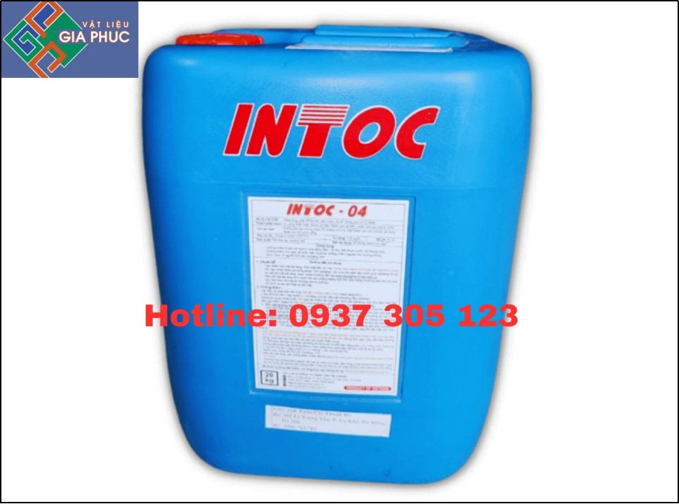 INTOC 04 - CHỐNG THẤM GỐC NƯỚC DẠNG LỎNG - CAN 20 LÍT