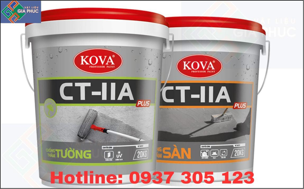 KOVA CT-11A - CHỐNG THẤM SÀN VÀ TƯỜNG - THÙNG 20KG