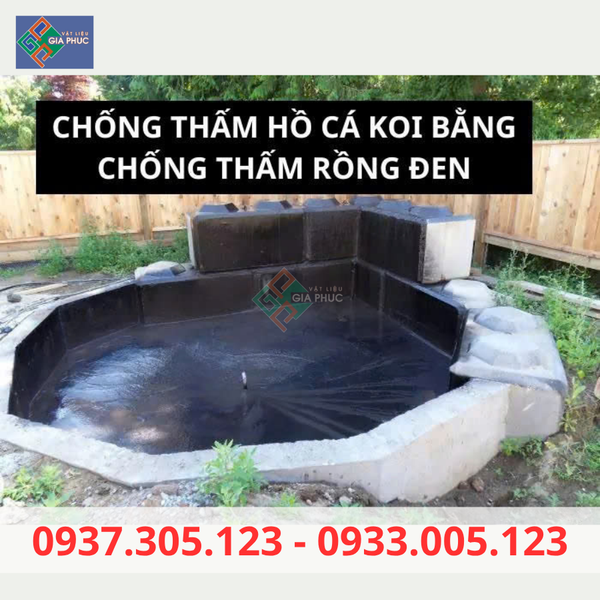 CHỐNG THẤM RỒNG ĐEN 10KG - CHỐNG THẤM BÊ TÔNG, CHỐNG RỈ SÉT KIM LOẠI GIÁ RẺ CHẤT LƯỢNG CAO SÂN THƯỢNG BAN CÔNG SÀN MÁI
