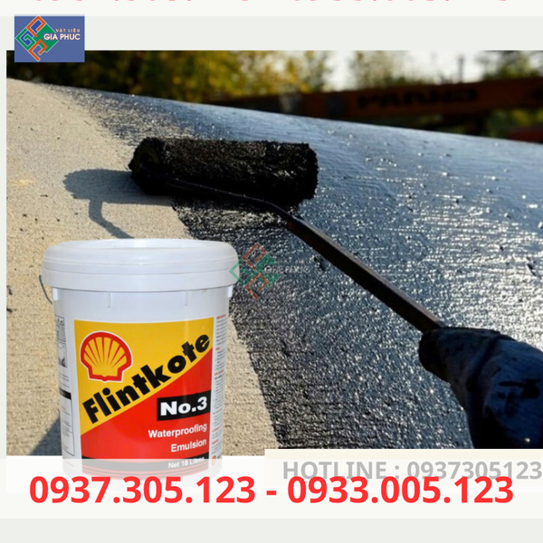 CHỐNG THẤM FLINKOTE SHEEL ĐEN 18L - CHỐNG THẤM BỂ BƠI VÀ MÁI NHÀ GIÁ RẺ CHẤT LƯỢNG CAO MIỀN NAM