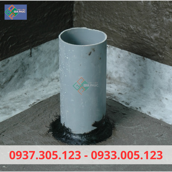 CHỐNG THẤM CỔ ỐNG TRƯỚC KHI CHỐNG THẤM SIKA CHO SÀN NHÀ VỆ SINH