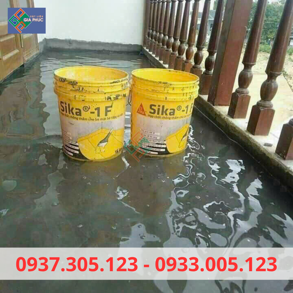 NGÂM NƯỚC KIỂM TRA KHẢ NĂNG CHỐNG THẤM SIKA CHO SÀN NHÀ VỆ SINH