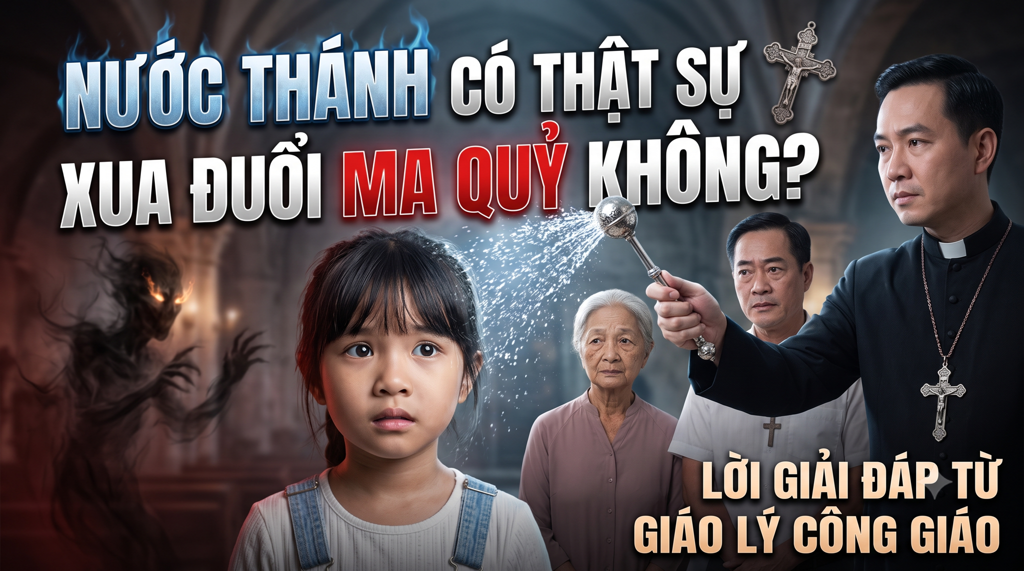NƯỚC THÁNH CÓ THẬT SỰ XUA ĐUỔI MA QUỶ KHÔNG?