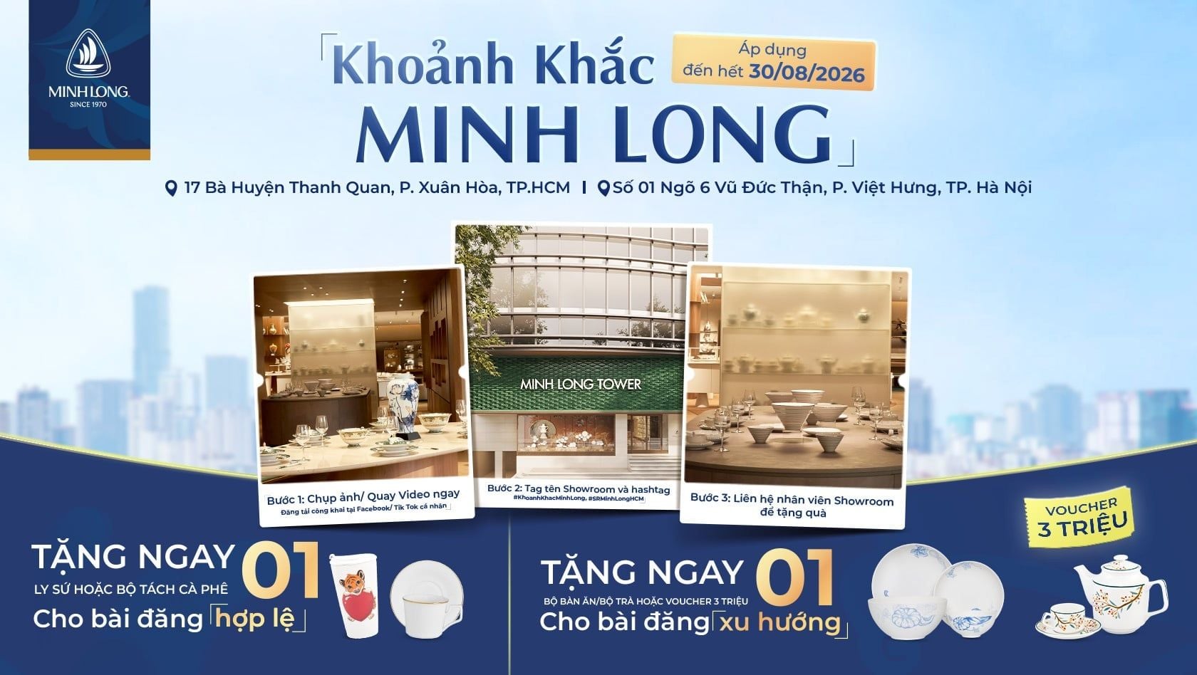 LƯU GIỮ TRI ÂN QUA CHƯƠNG TRÌNH “KHOẢNH KHẮC MINH LONG”|CHERISH EVERY MEMORY WITH THE 'MINH LONG MOMENTS' PROGRAM