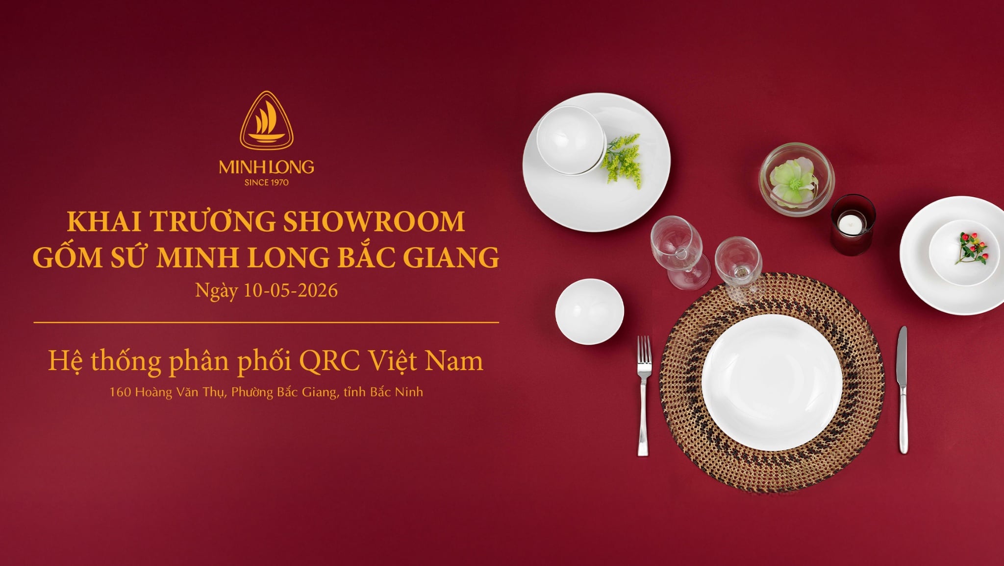 MINH LONG KHAI TRƯƠNG CỬA HÀNG TẠI BẮC NINH (BẮC GIANG CŨ)