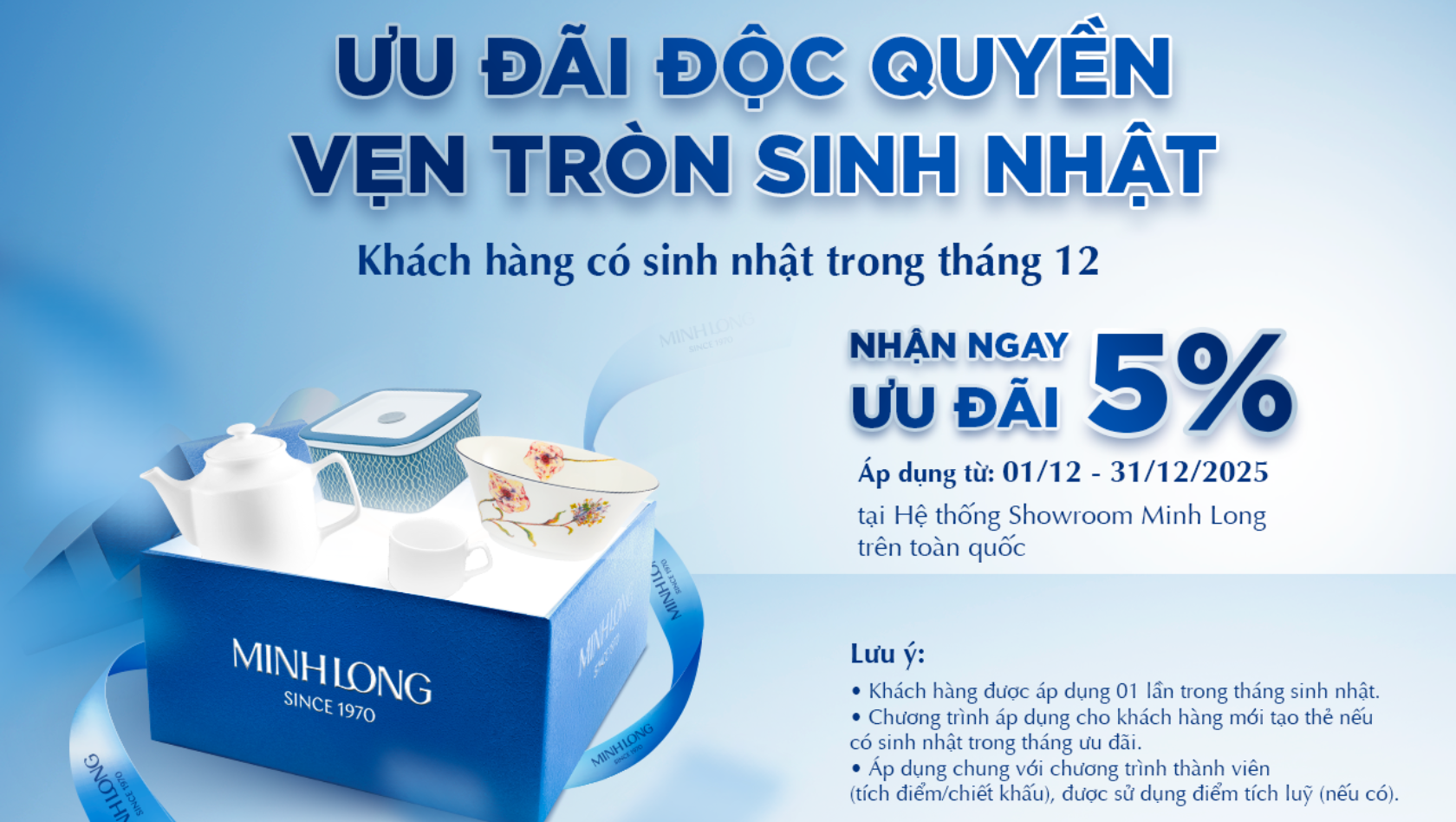 ƯU ĐÃI ĐỘC QUYỀN  - VẸN TRÒN SINH NHẬT