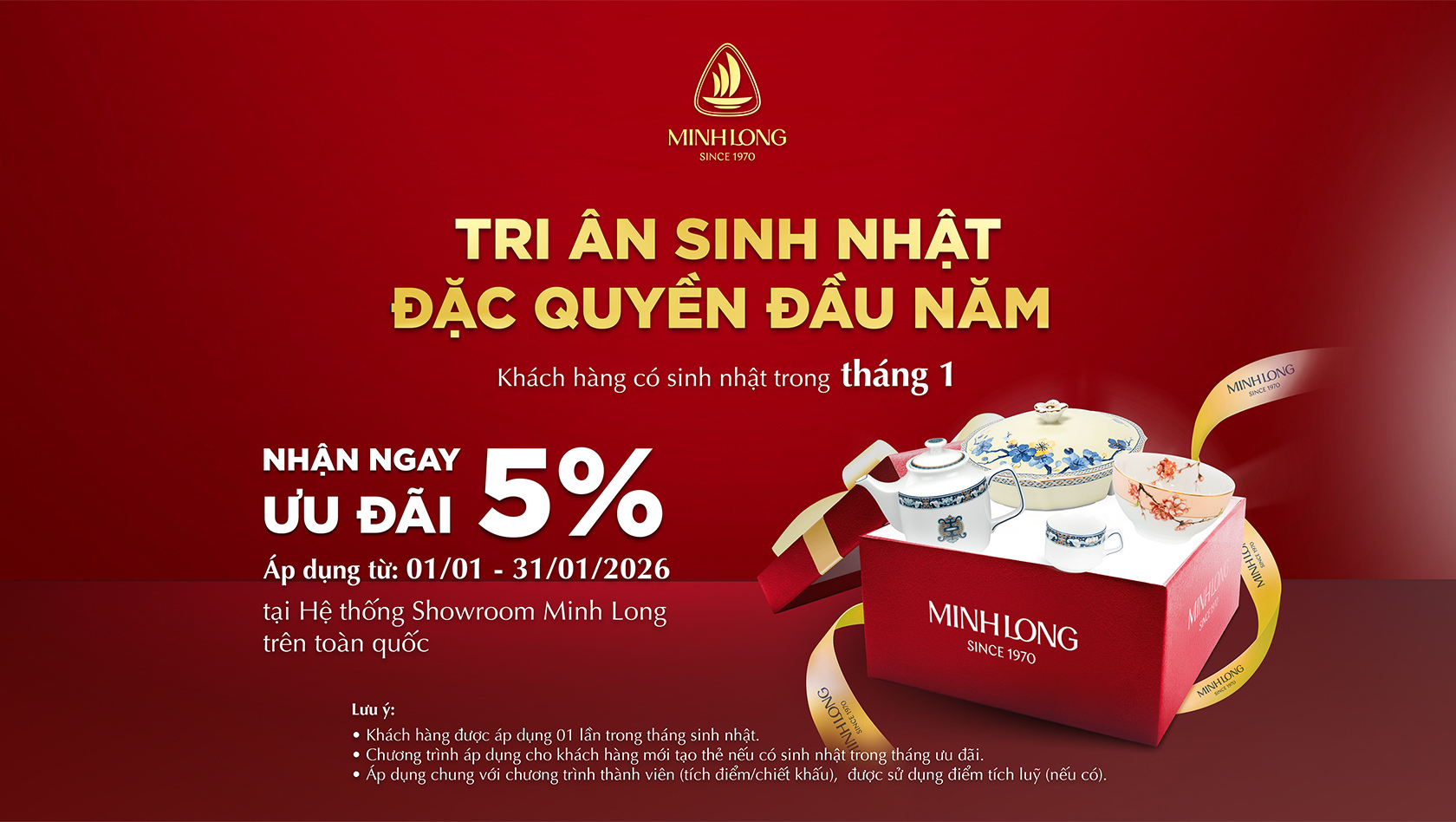 TRI ÂN SINH NHẬT - ĐẶC QUYỀN ĐẦU NĂM