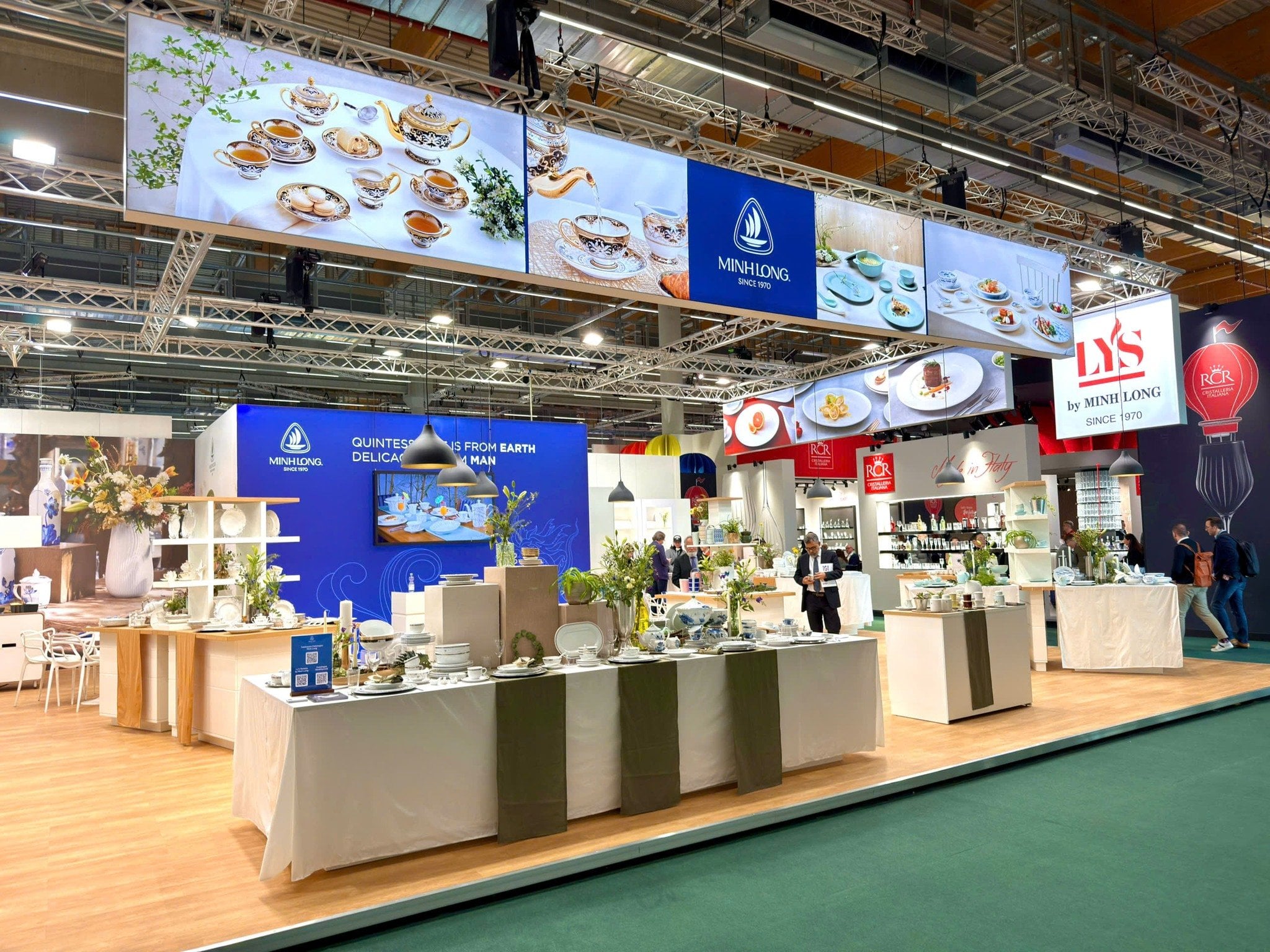 Minh Long khẳng định vị thế gốm sứ Việt Nam tại triển lãm AMBIENTE FRANKFURT 2025