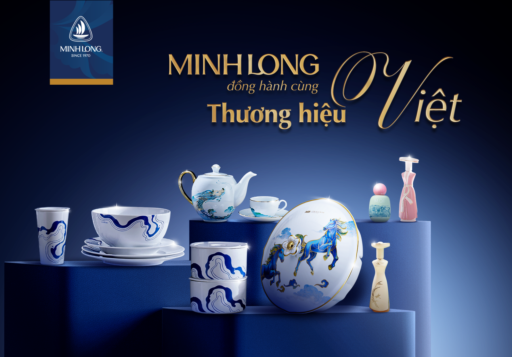 KHI THƯƠNG HIỆU VIỆT KỂ CÂU CHUYỆN QUA SỨ MINH LONG