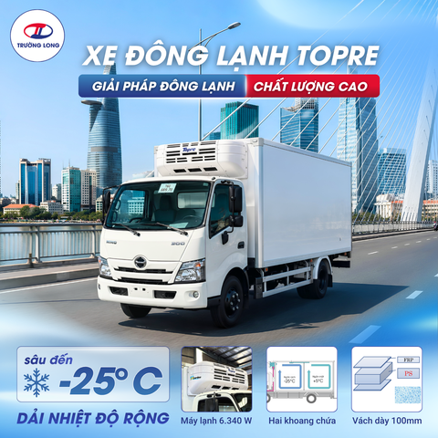 ƯU ĐIỂM CỦA XE ĐÔNG LẠNH TOPRE