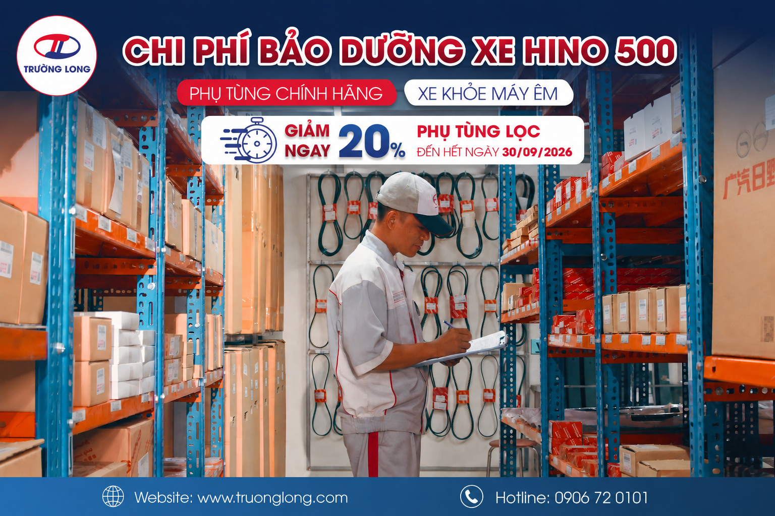 Chi phí bảo dưỡng xe Hino 500 Series và những điều cần lưu ý