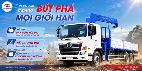XE TẢI CẨU TADANO – BỨT PHÁ MỌI GIỚI HẠN
