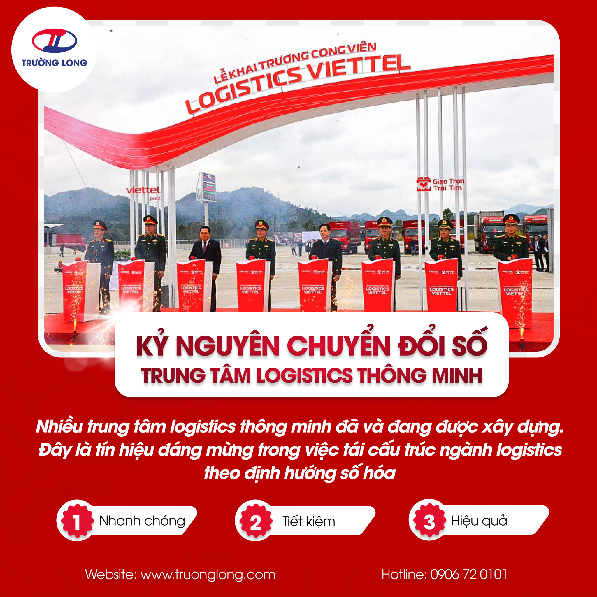 KỶ NGUYÊN CHUYỂN ĐỔI SỐ VỚI CÁC TRUNG TÂM LOGISTICS THÔNG MINH