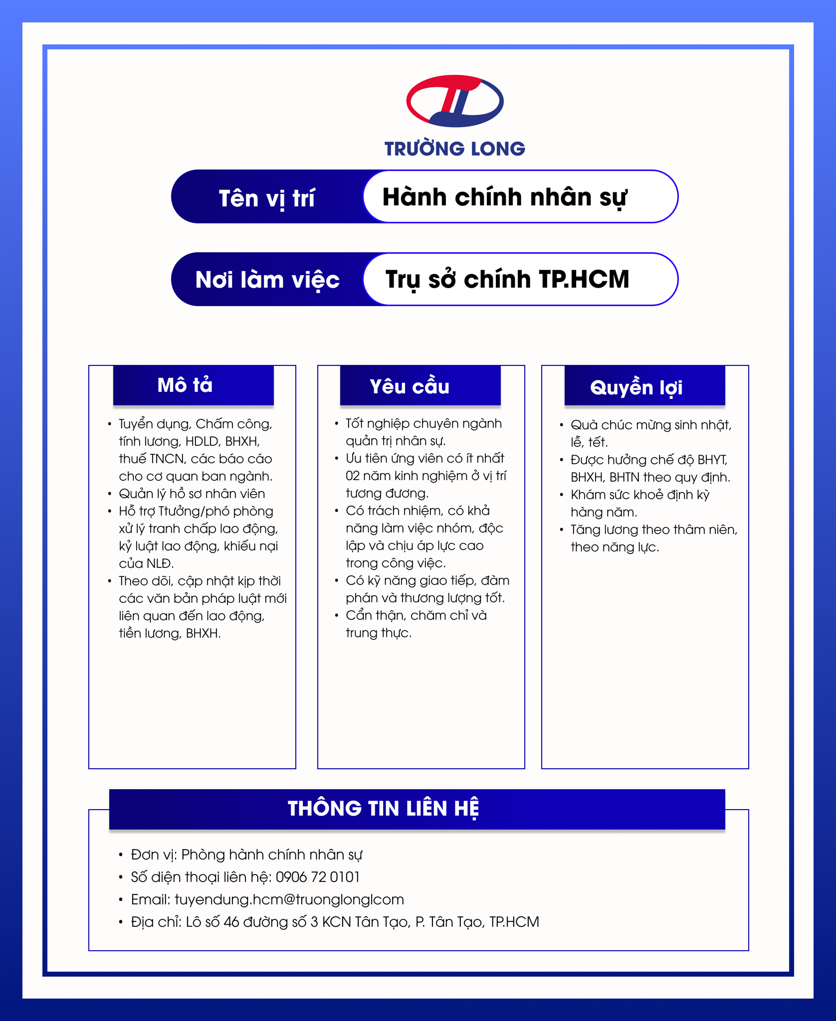 Hành chính nhân sự