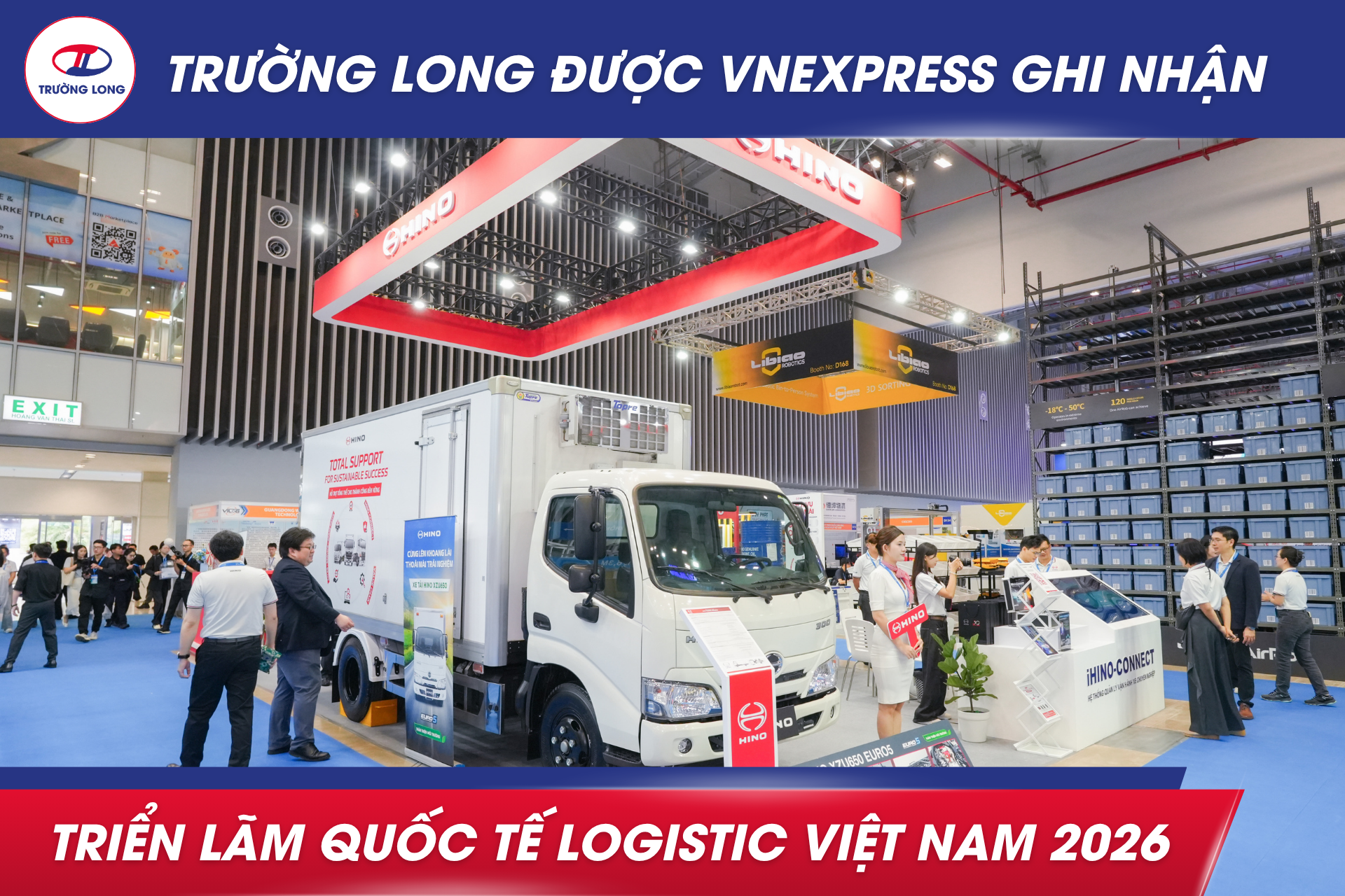 VILOG 2026: Trường Long kết nối hệ sinh thái Hino, Tadano, Topre