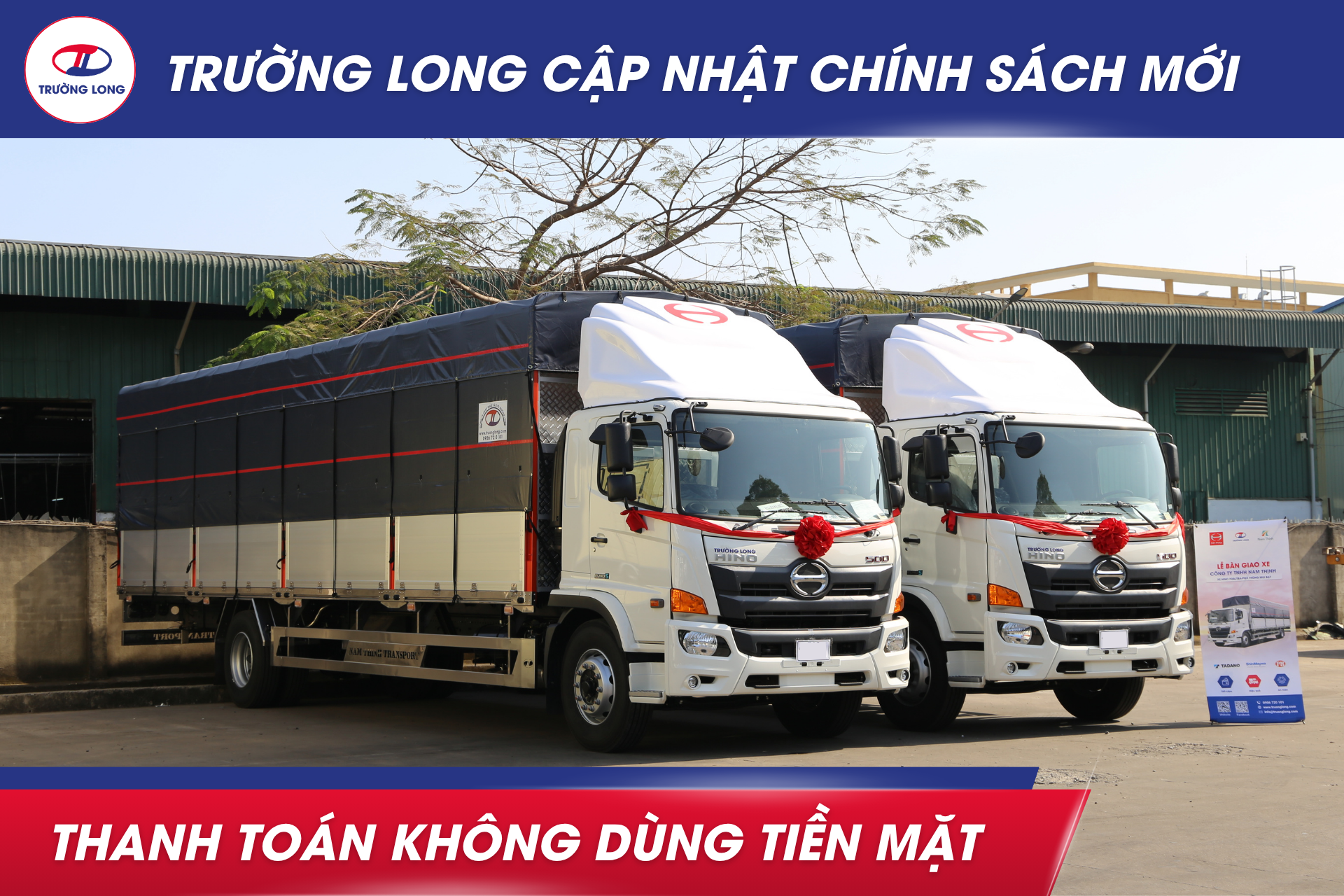 TRƯỜNG LONG CẬP NHẬT CHÍNH SÁCH THANH TOÁN KỂ TỪ 01/09/2026