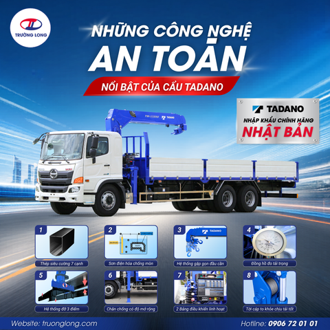 NHỮNG CÔNG NGHỆ AN TOÀN NỔI BẬT CỦA CẨU TADANO