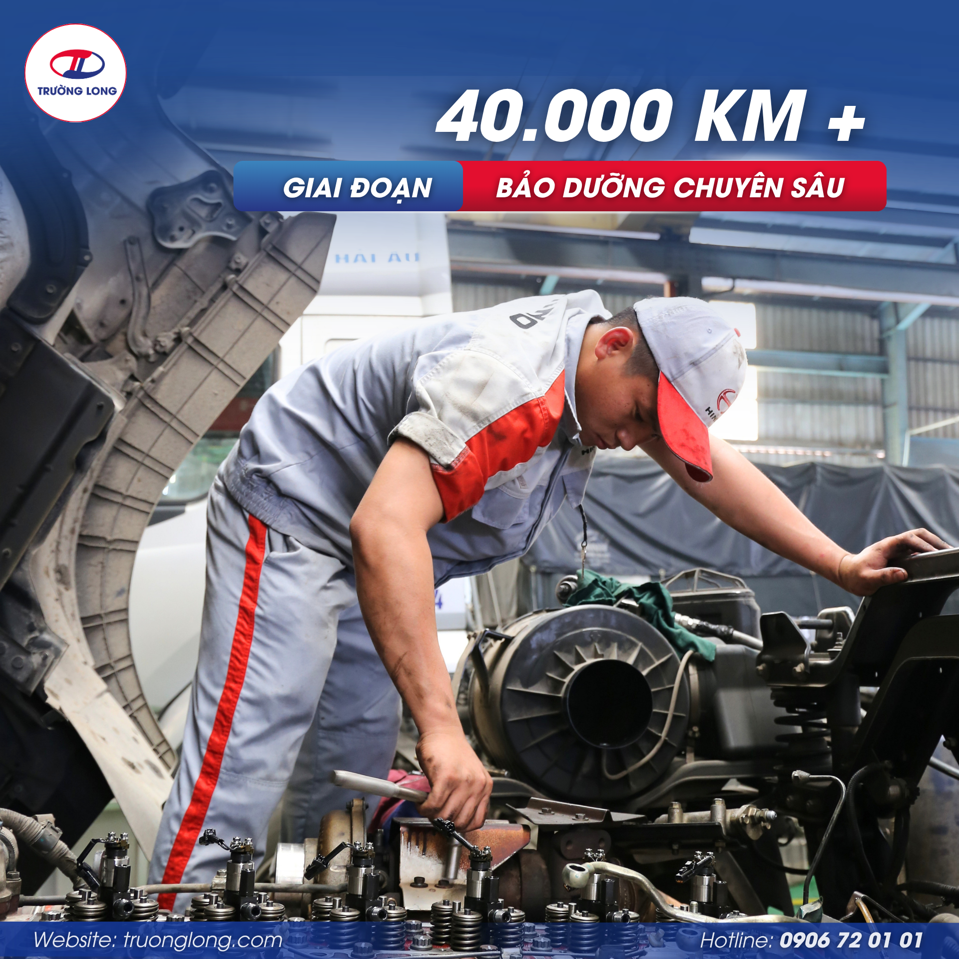 CÁC MỐC BẢO DƯỠNG QUAN TRỌNG CỦA XE TẢI HINO