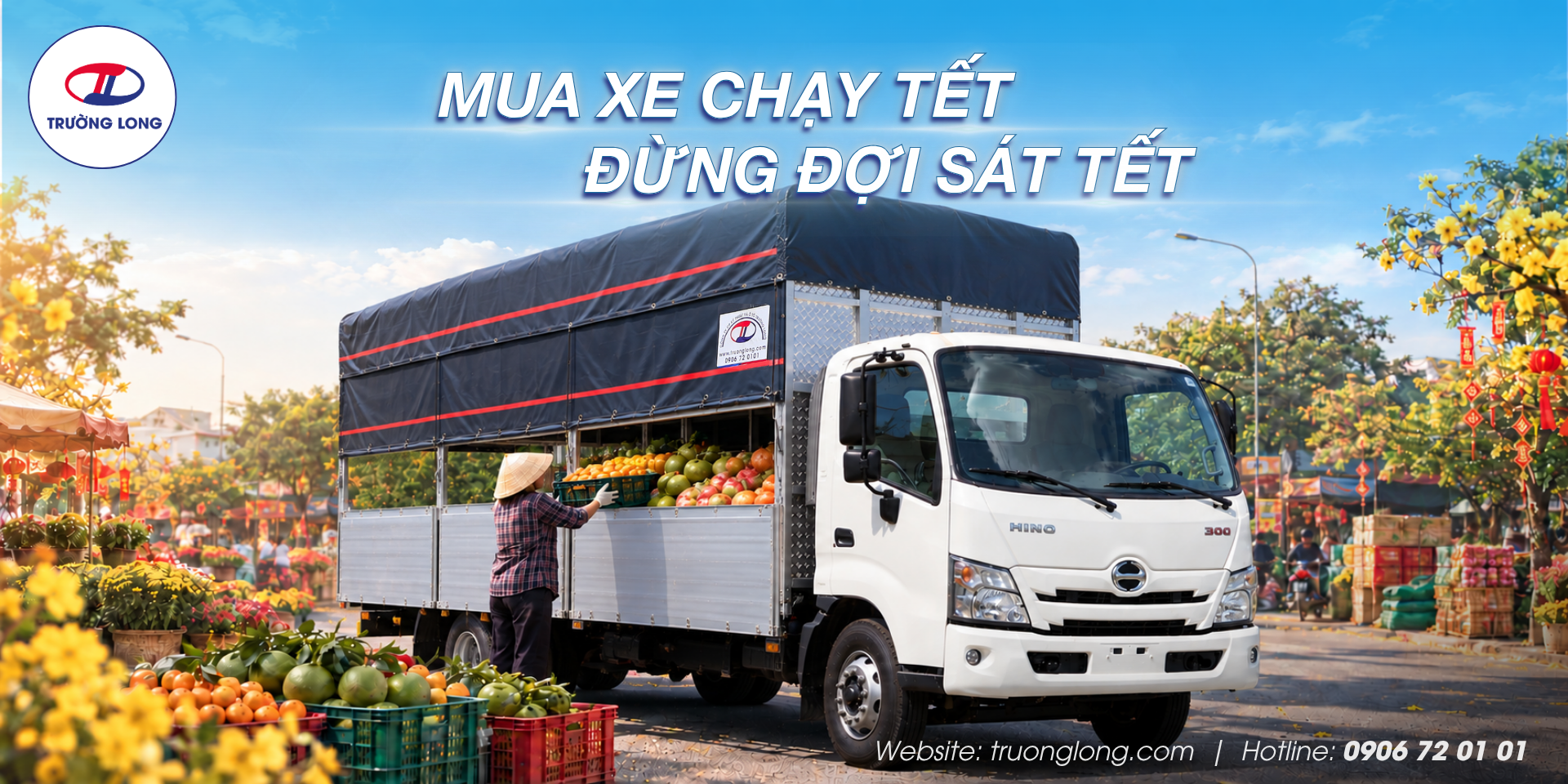 Thời điểm mua xe tải chạy Tết