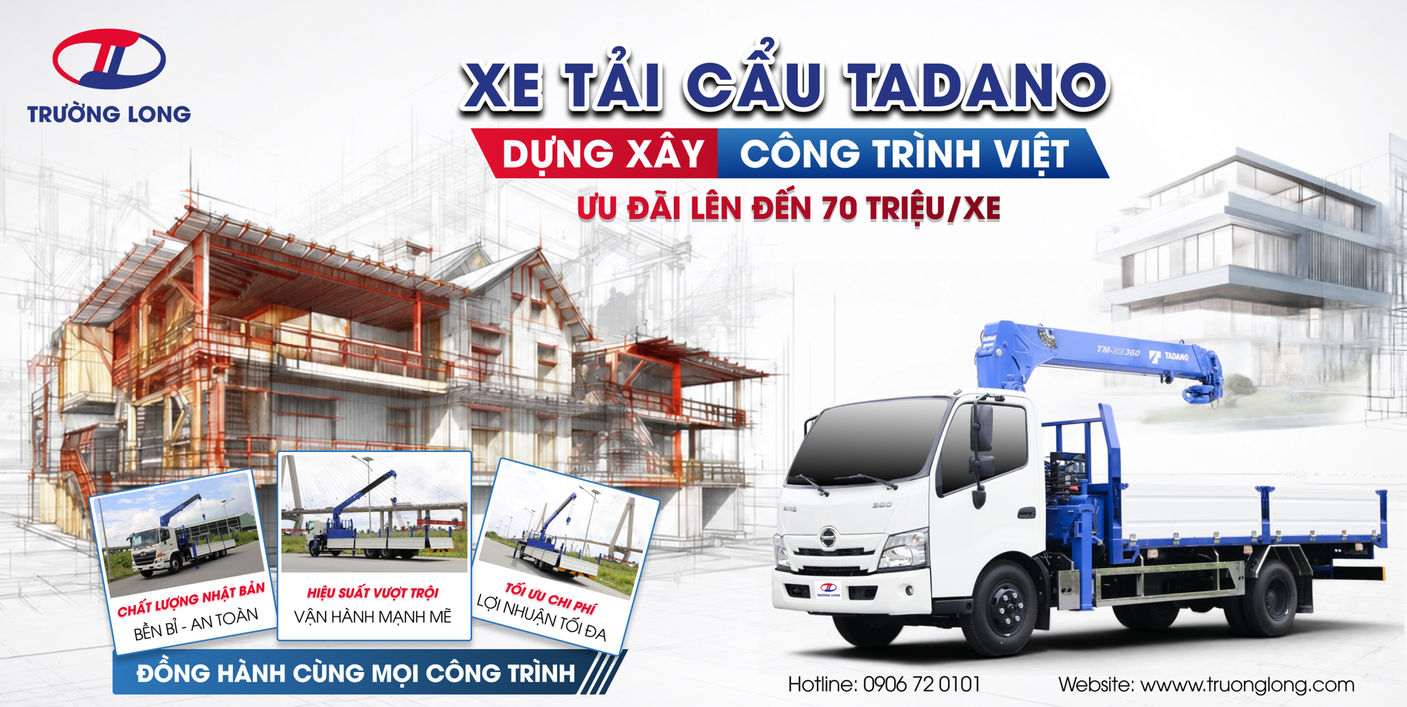 Cẩu Tadano giá tốt
