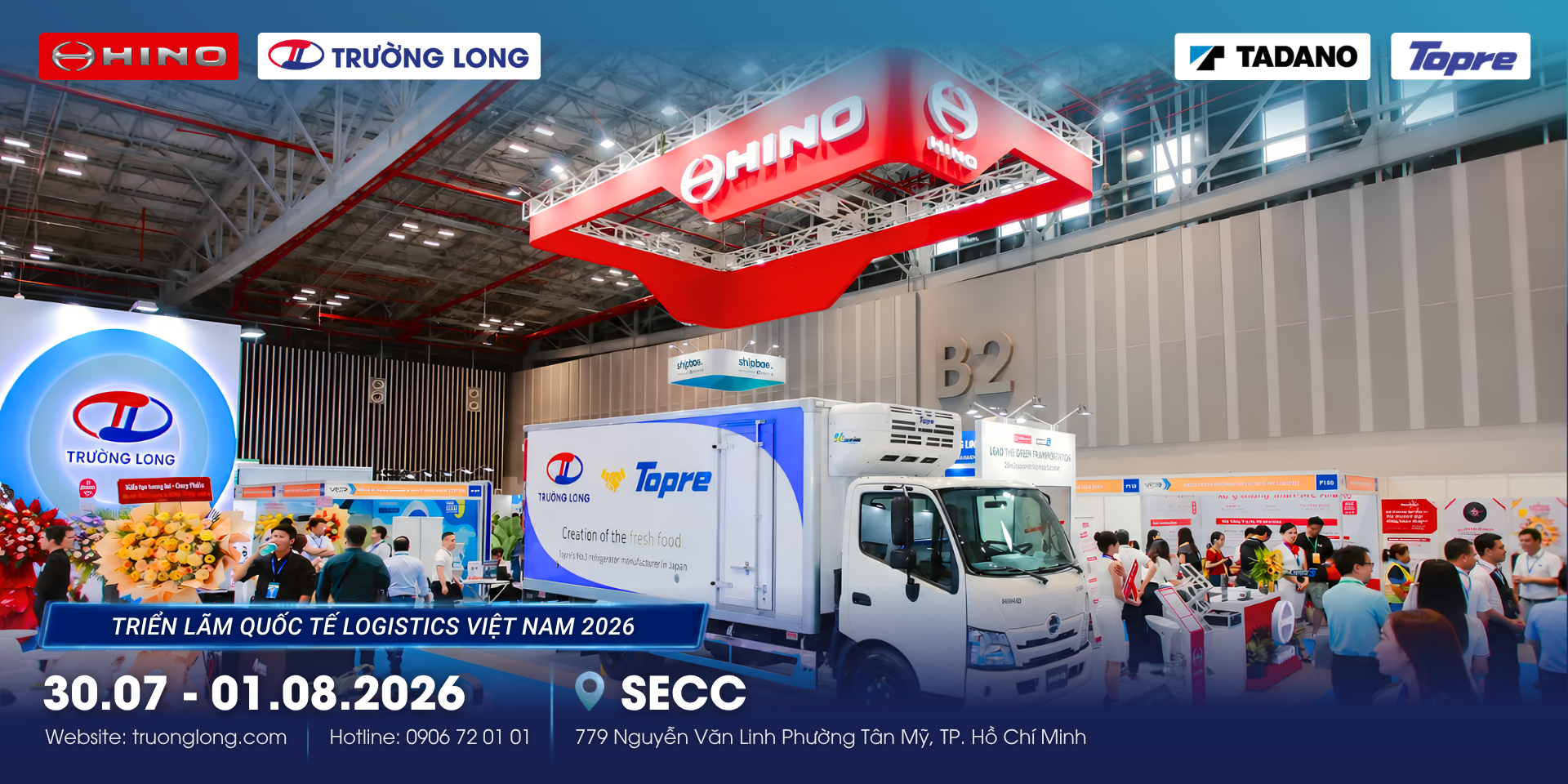Hino Trường Long tại VILOG 2026