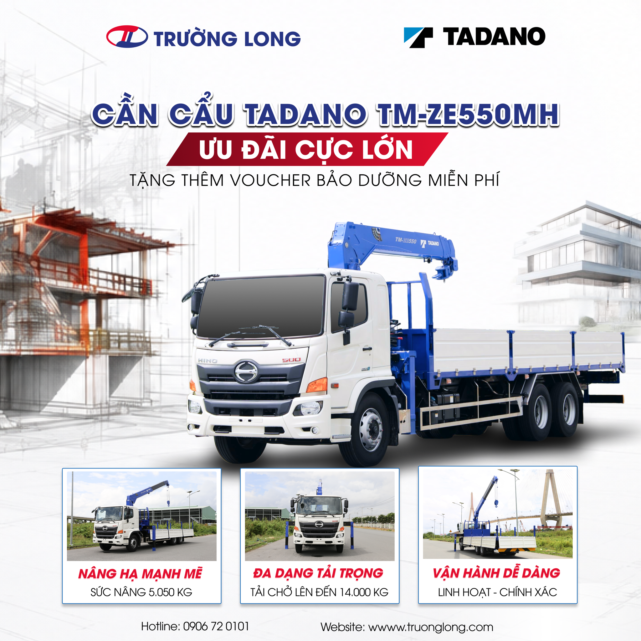 Cẩu Tadano giá tốt
