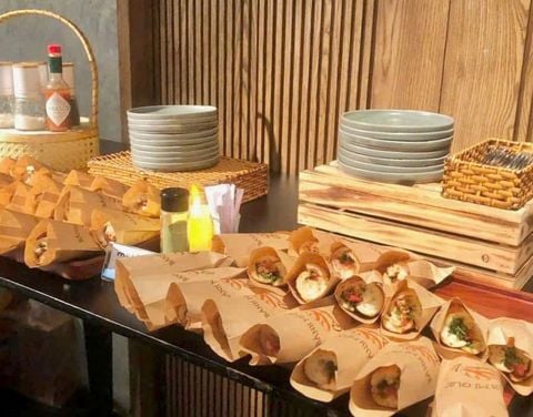 Grandma Lu’s đồng hành set up bánh mì sự kiện tại MTE HCMC 2026