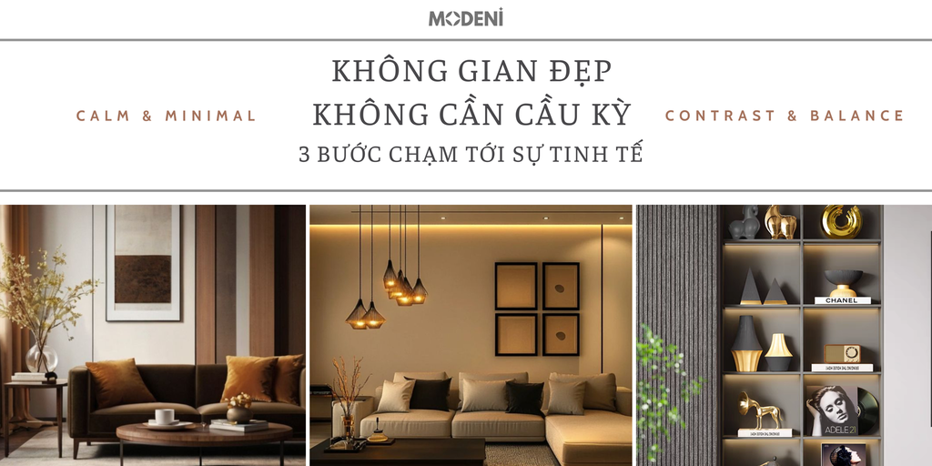 Không Cần Cầu Kỳ: 3 Bước Tạo Không Gian Sang Trọng Và Sâu Lắng