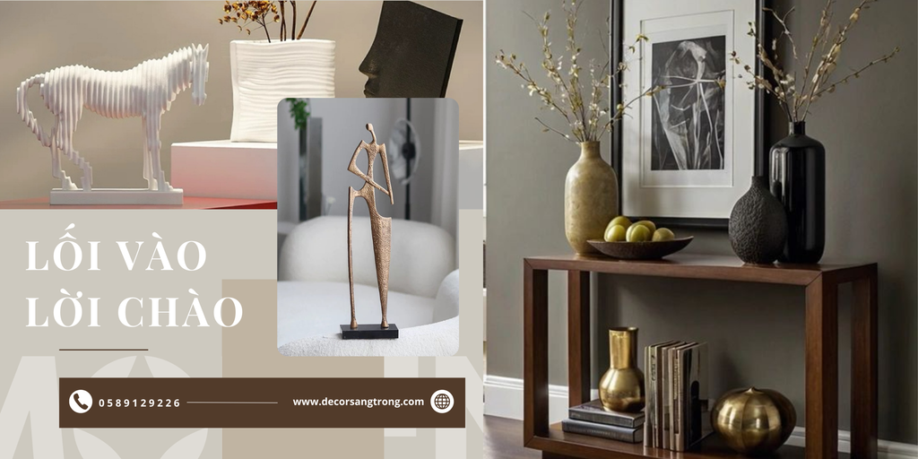 Kinh nghiệm trang trí góc lối vào nhà tạo ấn tượng đầu tiên sang trọng và đầy lời chào tinh tế