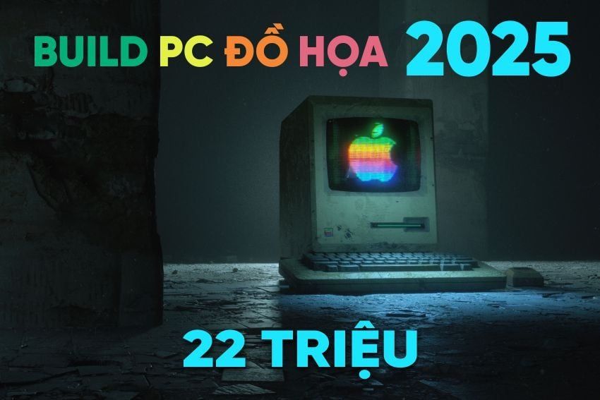 PC 22 triệu làm đồ họa 2025 – Build cấu hình i5-14400F + RTX 5060 Ti mạnh, tối ưu hiệu năng