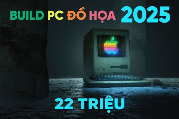 PC 22 triệu làm đồ họa 2025 – Build cấu hình i5-14400F + RTX 5060 Ti mạnh, tối ưu hiệu năng