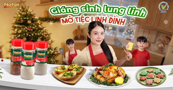 VÀO BẾP CÙNG NATAS - GỢI Ý THỰC ĐƠN GIÁNG SINH DỄ LÀM TẠI NHÀ CHO GIA ĐÌNH