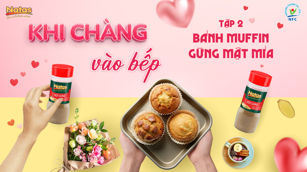 Các tip làm bánh Muffin gừng mật mía cực đơn giản tại nhà