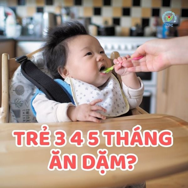 Trẻ 3, 4, 5 tháng ăn dặm được chưa? Dấu hiệu và lời khuyên từ chuyên gia