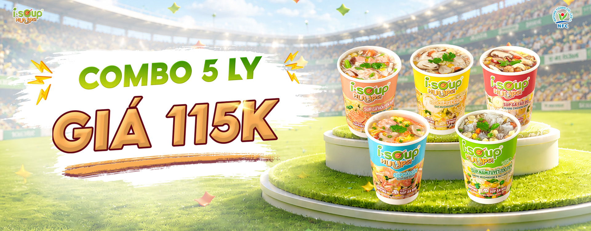 I.SOUP HUUPS! - Súp ăn liền