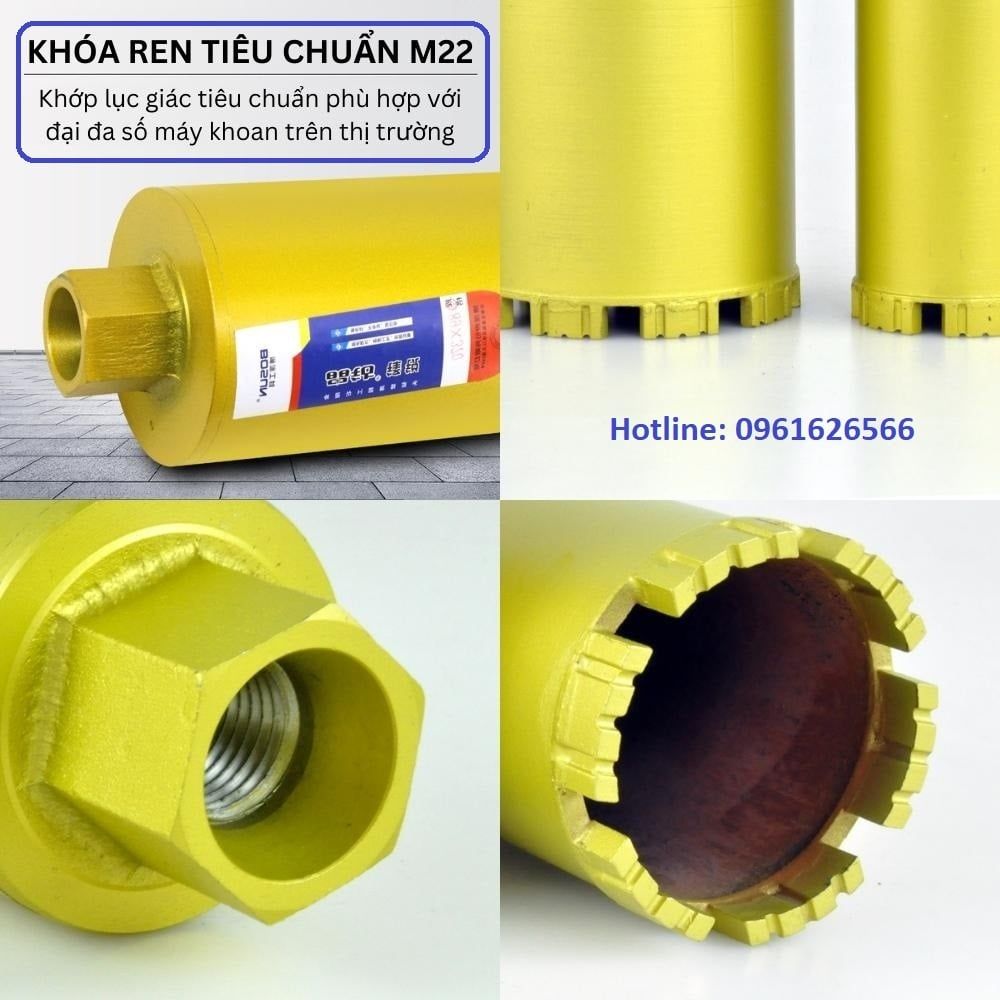 Hướng dẫn cách chọn máy và mũi khoan rút lõi bê tông