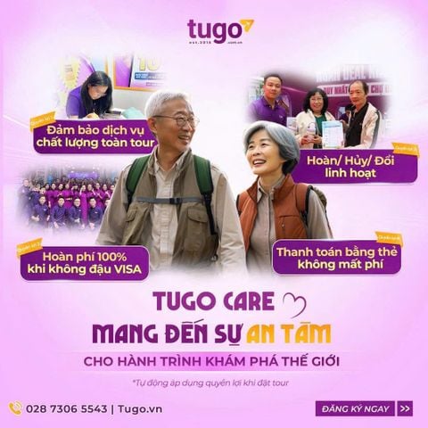 TUGOCARE - MỖI CHUYẾN ĐI LUÔN BẮT ĐẦU BẰNG SỰ AN TÂM