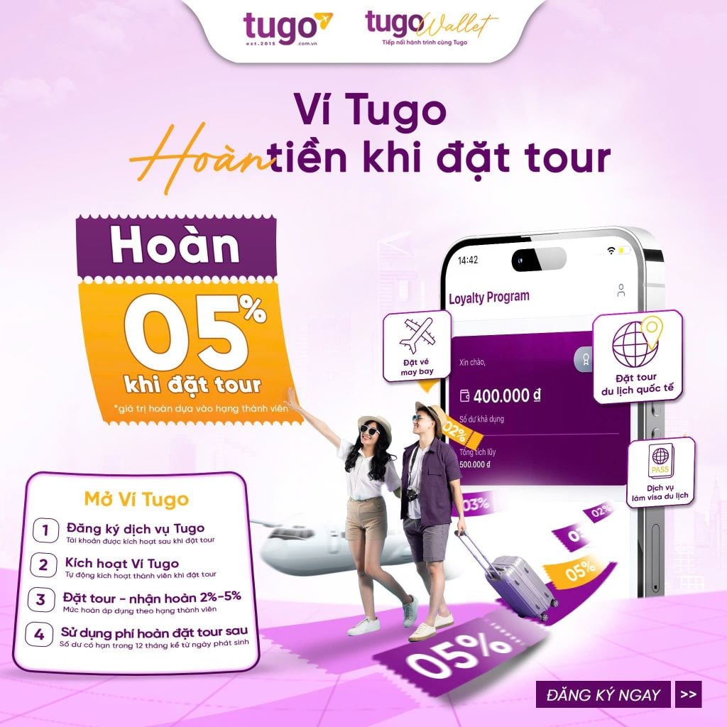 TUGO WALLET – TIẾP NỐI HÀNH TRÌNH CÙNG TUGO