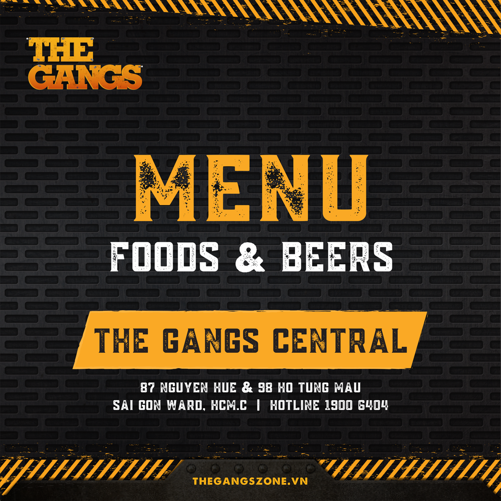Menu - The Gangs Central (English)