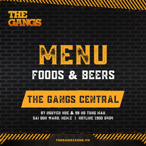 Menu - The Gangs Central